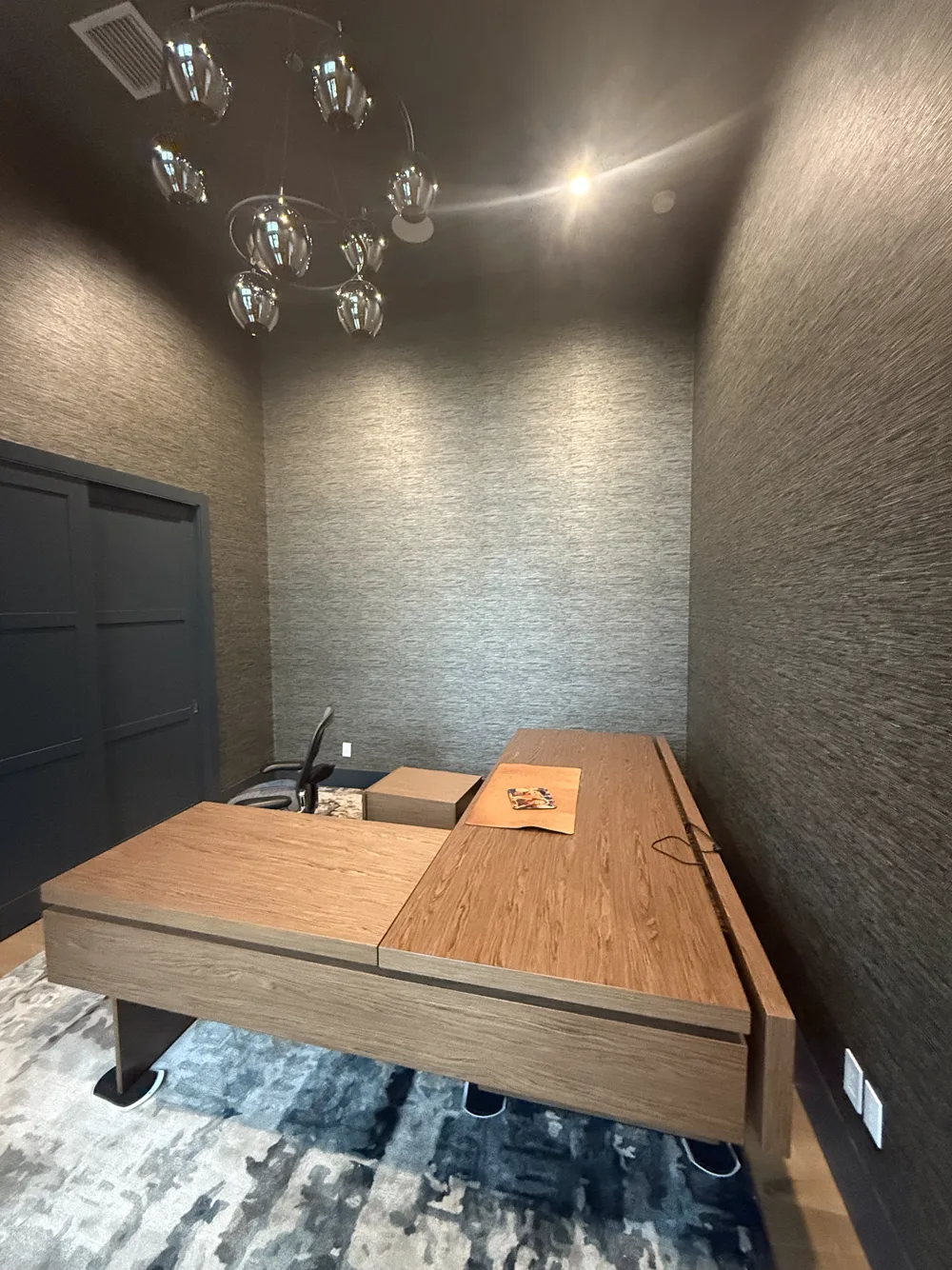 KVN Design office wallcovering installation
