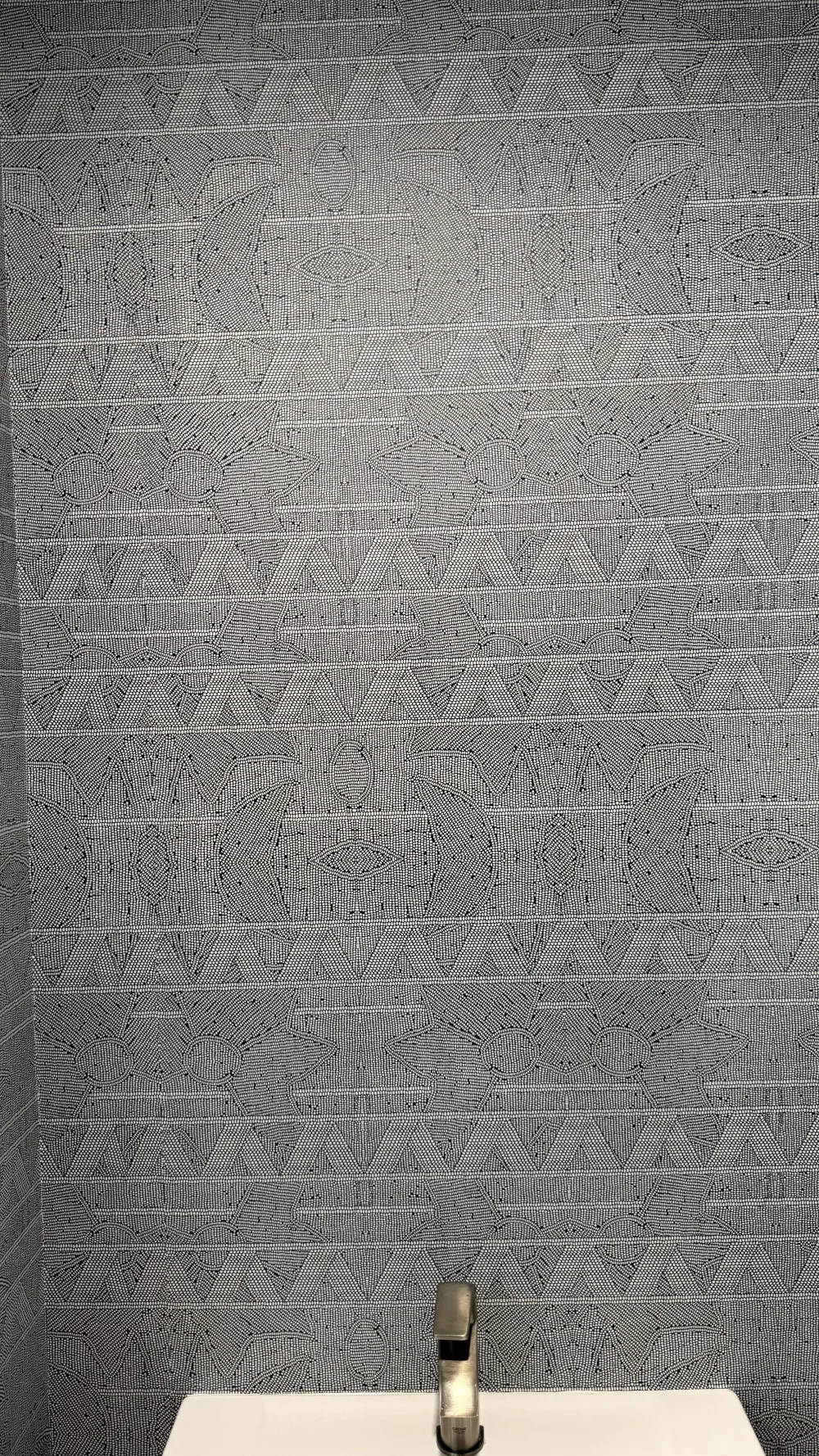 Wallcovering installation project in Wellington, Florida
