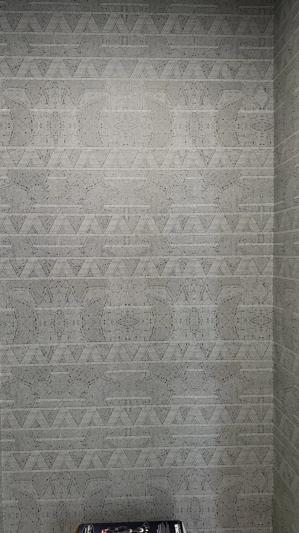 Wallcovering installation project in Wellington, Florida, view 2