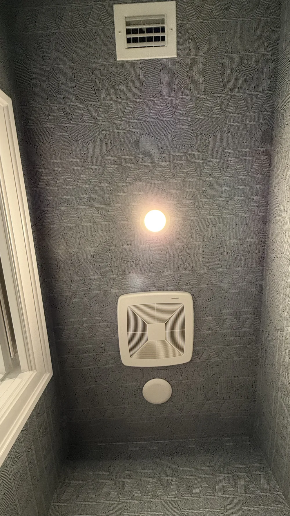 Wallcovering installation project in Wellington, Florida, view 3