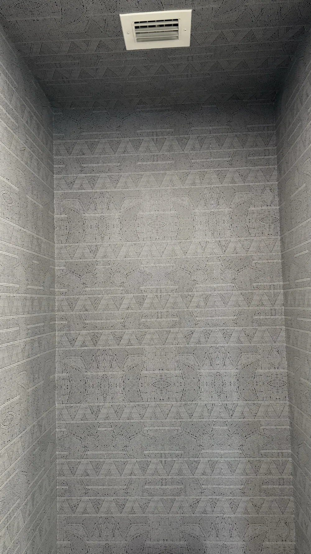 Wallcovering installation project in Wellington, Florida, view 5