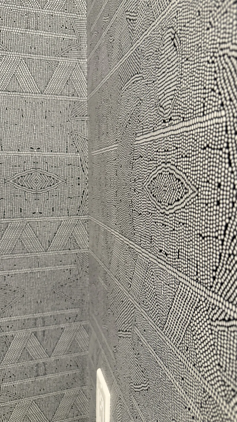 Wallcovering installation project in Wellington, Florida, view 6